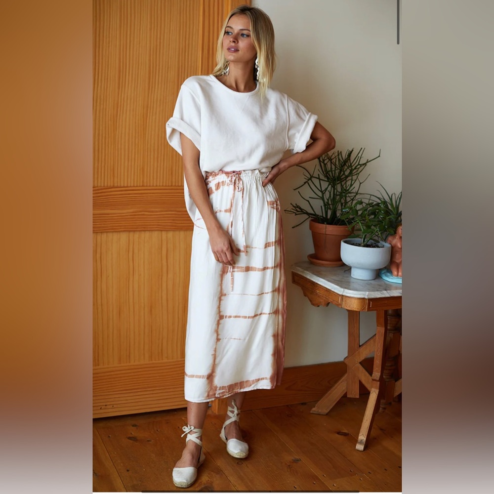 Emerson Fry Drawstring skirt - Terracotta